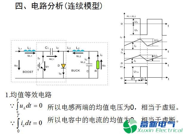 直流開(kāi)關(guān)電源升壓-降壓變換器（CUK變換器）