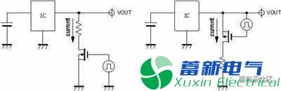 當一系列環(huán)境和電路設計變量影響輸出時(shí)，就很難確定具有負反饋電路的穩定性。任何計算錯誤都會(huì )成為怪異電路行為(如振蕩和振鈴)的溫床。這就需要前瞻性的測試程序，以盡量減少產(chǎn)生波動(dòng)的可能性。遺憾的是，這種方法通常是在昂貴的高端電子負載下執行。  本文為愛(ài)好者介紹了一種經(jīng)濟型替代方案，即利用MOSFET的線(xiàn)性區和飽和區與負載電阻配對來(lái)提供脈沖電流。  系統穩定性簡(jiǎn)介  為什么穩定性如此重要？能否僅購買(mǎi)現成的知識產(chǎn)權(IP)，構建或制造電路、測試功能、然后將其用于預期應用？遺憾的是，這種臨時(shí)應急的方法充滿(mǎn)風(fēng)險，還存在著(zhù)潛在的災難性后果。為理解這些風(fēng)險，必須建立一個(gè)堅實(shí)的穩定性基礎。  根據閉環(huán)反饋系統的傳遞函數，系統的不穩定條件時(shí)通過(guò)分母等于0時(shí)來(lái)獲得的。因此，當系統以“-1”的增益(即單位增益和180°相位反轉)運行時(shí)，整個(gè)傳遞函數接近無(wú)窮大，從而使此條件成為極點(diǎn)(另一種識別極點(diǎn)的方法是提取分母的特征值或特征向量)。  由于傳遞函數具有作為因變量的頻率，所以很容易假設，設計具有遠離極點(diǎn)的工作頻率的電路將解決該問(wèn)題。但這種預防措施是不夠的。當引入負載和環(huán)境變量時(shí)，傳遞函數和極點(diǎn)(或信號或系統更復雜時(shí)的多個(gè)極點(diǎn))會(huì )發(fā)生變化。系統的復雜性和應用進(jìn)一步模糊了邊界的穩定性。  例如，電源轉換器裝載了大量的非線(xiàn)性電路器件和外部寄生元件，這些元件都對極點(diǎn)的這種轉移有影響。如果不借助繁瑣艱澀的理論計算，對穩定和不穩定輸出做出清晰界定，我們就不可能預期合理結果。然而，這并非一定意味著(zhù)估計就不可靠。其實(shí)，單憑理論不一定能夠保證系統的穩定性。  鑒于上述論點(diǎn)，如果只采用基本功能測試，產(chǎn)品在現場(chǎng)出故障的可能性很大。那么很可能就會(huì )出現顧客抱怨產(chǎn)品故障的情景。最糟糕的情況是，由于其產(chǎn)品不合格，公司將陷入虧損。  測試不穩定性的方法  有各種測量技術(shù)可用于測試電路是否會(huì )在特定條件下振蕩。首選項取決于可用的資源，將在下面詳細討論各個(gè)選項。  方法＃1：從波特圖獲取增益和相位裕度。  該方法通過(guò)觀(guān)察電路在頻域中的特性響應來(lái)進(jìn)行判斷。需要價(jià)格不菲的網(wǎng)絡(luò )分析儀或頻率響應分析儀，將正弦波(其頻率在所需范圍內被掃描)與輸出耦合到電路的反饋回路中。然后同時(shí)測量增益和相位。對發(fā)生在單位增益和180°相移時(shí)的振蕩進(jìn)行回溯，提取20?log(1)=0dB處的相位，并取其與180°的差值。這就是相位裕度。同樣的方法適用于增益。但增益余量不太常見(jiàn)，因為相位不超過(guò)180°時(shí)的情況更多。在極點(diǎn)條件滿(mǎn)足之前，更高余量意味著(zhù)更大的回旋余地，從而得到更穩定的電路。  用這種方法，可很明顯地顯示每個(gè)變量對電路頻率響應的影響。較高的輸出電容意味著(zhù)較低的相位裕量，因為相位和高頻分量被衰減，將0dB點(diǎn)推向左側。該設置對于測量的準確性也很重要。如果由于連接器處理得不小心和不良焊接而產(chǎn)生意外的寄生成分，可能會(huì )導致不準確。  方法＃2：觀(guān)察負載瞬態(tài)響應。  該方法通過(guò)觀(guān)察電路在時(shí)域中的特性響應來(lái)進(jìn)行判斷。根據電路規范，用灌電流或拉電流使輸出產(chǎn)生脈動(dòng)。用示波器(仍然相當昂貴，但比頻率響應分析儀便宜)觀(guān)察輸出響應。如果觀(guān)察到強烈的吉布斯現象(Gibb's phenomenon)，尤其是不立即衰減的那種，那么在靠近這種條件的某處就可能存在極點(diǎn)。后面給出了這種方法的更深入討論。  方法＃3：使用“皮斯原理(Pease's Principle)”。  著(zhù)名的模擬集成電路(特別是運算放大器)設計師、也就是帶隙沙皇，已故的羅伯特·皮斯(我大學(xué)時(shí)，通過(guò)他內容豐富的專(zhuān)欄“Pease Porridge”得知此公)詳細闡述了一種簡(jiǎn)單的電路穩定性測試方法。它涉及用所有頻率的方波輪番攻擊電路。  如果電路得以幸存，那說(shuō)明它具有魯棒性。電路的薄弱環(huán)節也將暴露無(wú)遺。該過(guò)程在理論上是合理的，因為方波的頻率成分包含在頻域中(記得方波的傅里葉級數或單位階躍響應的傅里葉變換？)。  就像上面介紹的第一種方法一樣，將所有奇異正弦分量壓縮成方波(而不是逐個(gè)掃描)。在我看來(lái)，采用這種方法應該注意一些預防措施，例如在輸出端使用有源負載。  負載瞬態(tài)響應研究  若測量負載瞬態(tài)響應，則需要更好分辨率的示波器。在處理明顯高的電流時(shí)，檢查電路的輸入電壓是否有明顯下降是明智之舉。壓降可能會(huì )導致電路的欠壓鎖定(UVLO)觸發(fā)。在這種情況下實(shí)現4線(xiàn)配置可能會(huì )起到妙手回春的作用。應遵循正確的探頭接地原則，以避免虛假的過(guò)沖和下沖，從而可能會(huì )造成不穩定的誤報。  監測電流可能是個(gè)障礙?？捎玫倪x項是針對低電流的電流探頭和用于監測更低電流的檢測電阻。三線(xiàn)電纜(triaxial cable)也可以消除絕緣泄漏的影響。  測量負載瞬態(tài)響應的方法  有許多測量負載瞬態(tài)響應的方法。以下段落詳細描述了每種方法。  使用與電阻串聯(lián)的MOSFET：這種實(shí)現可能是本文中描述的最簡(jiǎn)單方法，它涉及一個(gè)在線(xiàn)性/工作區與負載電阻串聯(lián)工作的MOSFET。負載電阻的阻值將決定脈沖電流的高電平?？梢杂萌我獠ㄐ伟l(fā)生器或函數發(fā)生器對MOSFET的柵極進(jìn)行脈控。對于更寬松的規范(脈沖電流的擺率不是什么大問(wèn)題)，任何可提供脈沖的定制電路都可以。值得注意的是，MOSFET開(kāi)關(guān)必須處于線(xiàn)性區，否則將呈現高阻抗(如電流源飽和時(shí)會(huì )發(fā)生的現象)。  請記住，為了偏置線(xiàn)性區的開(kāi)關(guān)，體源(bulk-source)電壓必須處于地電位(可以是反向偏置，但不應太多，因為閾值電壓也會(huì )增加)，且柵極-源極電壓必須比漏極-源極電壓加上閾值電壓更高。 圖1：在負載瞬態(tài)測量中設置NMOS電阻(左)和PMOS電阻(右)對(來(lái)源：Justin Spencer Mamaradlo)  觀(guān)察圖1，可發(fā)現NMOS接近參考地并且PMOS與VOUT端子相接。這不是巧合，因為這種配置更容易將柵極-源極電壓驅動(dòng)到線(xiàn)性區。例如，如果NMOS放置在負載電阻的上方，則其漏極端子將位于參考地之上。解決該問(wèn)題的一種方法是將脈沖電路連接到NMOS漏極而不是地，或引入DC偏移。遺憾的是，如果脈沖發(fā)生器是內置地線(xiàn)的儀器，這就不可能了。  使用電子負載：市場(chǎng)上有許多電子負載可滿(mǎn)足各種測量要求。當然，儀器的質(zhì)量會(huì )隨成本的降低而下降。盡管如此，即使最便宜的電子負載的價(jià)格也無(wú)法與單個(gè)MOSFET和電阻的價(jià)格競爭(對愛(ài)好者來(lái)說(shuō))。如果這樣的話(huà)，那為什么要在這里提及？我將它包括在內是為了內容的完整，若有人真買(mǎi)這種儀器的話(huà)或可借鑒。  對于瞬態(tài)測量，人們會(huì )希望有一個(gè)支持切換的電子負載(這個(gè)要求本身就會(huì )將價(jià)格門(mén)欄設得太高)。以GWINSTEK的PEL-3000系列電子負載為例。要執行測量，請將儀器設置為“CR”模式和適當的電流范圍。請務(wù)必記住每個(gè)量程的相應壓擺率，以避免輸出電壓出現不必要的過(guò)沖(可在儀器的數據表中找到)。配置其它所需的附加設置(例如保護功能以避免損壞D.U.T.、軟啟動(dòng)等)，并確定接口極性沒(méi)反接。  使用工作在飽和區的功率MOSFET：此方法是電子負載背后的基本原理，即利用飽和狀態(tài)下MOSFET的特性作為恒流源。這是最方便的，因為電流取決于柵極施加的電壓，而不是外部電阻(這更難設置)。缺點(diǎn)是MOSFET的功耗。由于沒(méi)有負載電阻，MOSFET受到D.U.T.(功率會(huì )相當高)額定輸出電壓和負載電流容量的壓力。因此，在這種情況下(與前述方法相比)使用的MOSFET更貴。對于脈沖負載，柵極的高電平電壓必須足夠精確，以驅動(dòng)MOSFET漏極和源極之間正確的高電平電流。因此，在這種方法中，在MOS電阻對配置中設置精確電阻的挑戰轉變?yōu)樵O置精確電壓(通常低至+/-10mV)的挑戰。  LTSpice中的負載瞬態(tài)仿真  以下是針對USB Type-C的同步電流編程模式的連續導通模式(CPM-CCM)升降壓轉換器的個(gè)人設計。 圖2：在LTSpice中繪制的CPM-CCM雙向USB C型轉換器(來(lái)源：Justin Spencer Mamaradlo)  作為雙向電源轉換器，電路工作在三種模式：正向降壓、正向升壓和反向降壓。選用針對合理的電流紋波進(jìn)行了設計的高精度電感器、設置為10μH。MOSFET對根據工作模式交替工作(全部四個(gè)不能同時(shí)切換)。轉換器操作的全面說(shuō)明如下：  在點(diǎn)1，作為5V降壓轉換器：為用作降壓器，M1必須作為短路(線(xiàn)性區)工作，M2必須作為開(kāi)路(截止區)工作。M3和M4必須設置其占空比，以便輸入電壓降至5V。由于使用了一對NMOS，因此M3需要U11 (一個(gè)輔助低功率隔離的非穩壓DC-DC轉換器)，它可以幫助U7(該轉換器狀態(tài)的高側驅動(dòng)器)正確偏置M3柵極。獲得所需占空比的粗略估計很簡(jiǎn)單(對降壓應用，只需使用常規公式)，然后進(jìn)行調整以滿(mǎn)足容差規范。  在點(diǎn)2，作為20V升壓轉換器：為使轉換器用作升壓器，M3必須短路(線(xiàn)性區)，M4必須開(kāi)路(截止區)。這次，M2和M1必須精調其占空比以產(chǎn)生20V輸出。通過(guò)回顧升壓和校準的一般公式可得出大概值，以符合公差范圍。  在點(diǎn)3，作為5V后向降壓轉換器：在這種情況下，晶體管的狀態(tài)與點(diǎn)2的狀態(tài)類(lèi)似。調整的唯一變量是占空比。再次，降壓的通用公式可用來(lái)獲得合理估計，然后進(jìn)行優(yōu)化，以符合公差范圍。  開(kāi)關(guān)頻率設置為250kHz，高側和低側功率MOSFET之間的死區時(shí)間為100ns。兩個(gè)控制信號(控制1和控制2)被用來(lái)控制四個(gè)功率MOSFET的開(kāi)關(guān)時(shí)間。 CPM模塊的內部原理圖如下所示：圖3：所示為USB Type-C電源轉換器CPM模塊的內部原理圖(來(lái)源：Justin Spencer Mamaradlo)  當被測電壓進(jìn)入“vs”引腳時(shí)，控制電壓進(jìn)入“vc”引腳。理想的電壓源Varamp采用人工斜坡(ramp)來(lái)提高穩定性并降低失真。U1用作一個(gè)饋送到SR觸發(fā)器的比較器。最終輸出是“PWM”端子處的脈寬調制信號。  為了測試該USB Type-C轉換器的負載瞬態(tài)響應，Rload從8.9Ω(2.2A)脈動(dòng)到6.7Ω，如下圖所示。圖4：通過(guò)LTSpice中PWL功能獲得的負載瞬態(tài)響應。(來(lái)源：Justin Spencer Mamaradlo)  通過(guò)前面介紹的第三種方法可獲得類(lèi)似結果。圖5提供了一種示例電路實(shí)現。比較器U16(LT1013)用作驅動(dòng)Q1的500Hz張弛振蕩器。這將定義轉換器輸出端電流脈沖的時(shí)序。開(kāi)關(guān)波形耦合到R22，總和為由R14處的分壓器(Rtop和Rbot)決定的偏移量。U15配置為反相放大器，因此在M5的柵極前插入另一個(gè)反相放大器——U14。圖5：作為動(dòng)態(tài)負載的電路如上所述，其增益可通過(guò)一對電位器進(jìn)行調節。(來(lái)源：Justin Spencer Mamaradlo)  針對一款以盈利為目的的品牌電子負載來(lái)說(shuō)，圖5所示電路的材料清單對于業(yè)余愛(ài)好者來(lái)說(shuō)無(wú)疑是種更有吸引力的選擇。零件可以方便地從當地的電子器材店購買(mǎi)。有些甚至可重復使用以前項目中所用的器件。因此，在測試電路設計的穩定性時(shí)，請選擇本文介紹的方法。